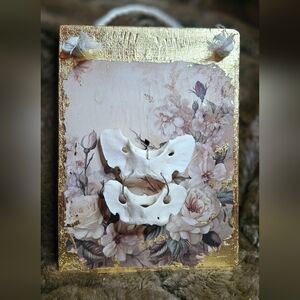 Floral Art with Bone Accents